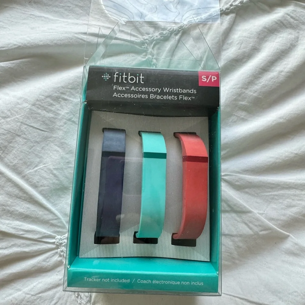 Fitbit Replacement Bands in Black Teal and Coral for Wearables